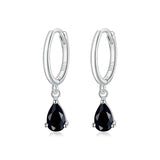 925 Sterling Silver Water Drop Earrings for Women Statement Jewelry