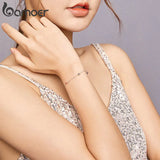 Silver S925 Chain Bracelet Colorful Summer Bracelets SCB184