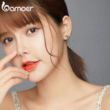 Crown Silver Stud Earrings 925 Sterling Silver Ear Pins Jewelry SCE934