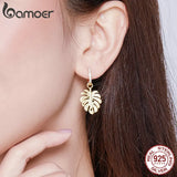 Bohemia Style Leaf Dangle Earrings for Women BSE223