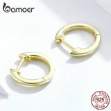 Sterling Silver Tiny Hoop Earrings for Women