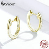 Sterling Silver Tiny Hoop Earrings for Women