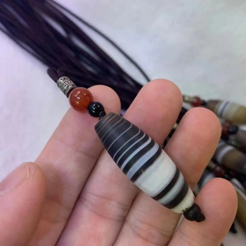 Banded Agate Sardonyx Stone Pendant Natural Gemstone Jewelry Pendant