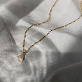 Vintage Baroque Pearl Pendant Choker Necklace