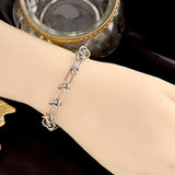 Titanium Stainless Street Knot Clavicle Chain Necklace