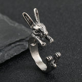 Men's Rabbit Alloy Ring