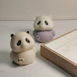 Bear Panda Scented Candle Silicone Moulds Cake Baking Decorative Jewelry Making