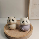Bear Panda Scented Candle Silicone Moulds Cake Baking Decorative Jewelry Making