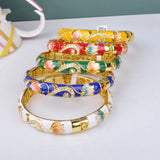 Beijing cloisonne double-layer crystal bracelet