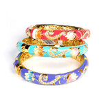 Beijing cloisonne double-layer crystal bracelet