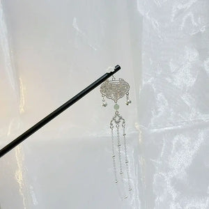 Bell Tassel Hairpin Hair Clip Tassel Chain Pendant Girls Jewelry