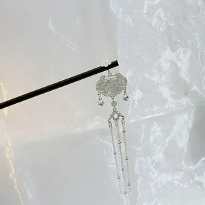 Bell Tassel Hairpin Hair Clip Tassel Chain Pendant Girls Jewelry