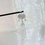 Bell Tassel Hairpin Hair Clip Tassel Chain Pendant Girls Jewelry