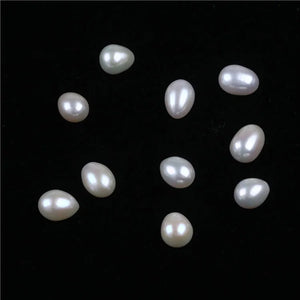 10*12mm Freshwater Rice Pearl Loose Beads for Jewelry Making