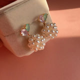 Tiny Pearl Fresh Water 925 Silver Stud Earrings for Girls