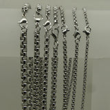 Big Injured Skull Pendant Necklace 316L Stainless Steel