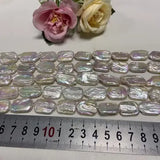 20*30mm Square Natural Freshwater Pearl for Jewelry Making