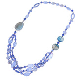 Big Stone Beaded Necklace for Statement Jewelry