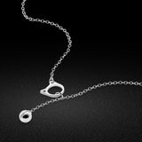 S925 Cat Bell Pendant Silver Necklace for Girls