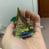 Natural Bismuth Metal Crystal Stone Beads for Adornment