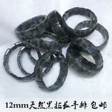 Labradorite Square Bangle Bracelet 12*16MM