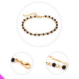 Acrylic Beaded Double Layer Anklet Sweet Romantic Girls Jewelry