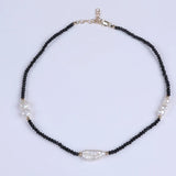 Short Freshwater Pearl Chain Necklace