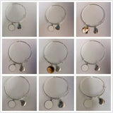 Sublimation Push Pull Bracelet Bangles 15pcs