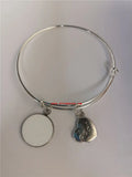 Sublimation Push Pull Bracelet Bangles 15pcs