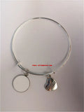 Sublimation Push Pull Bracelet Bangles 15pcs