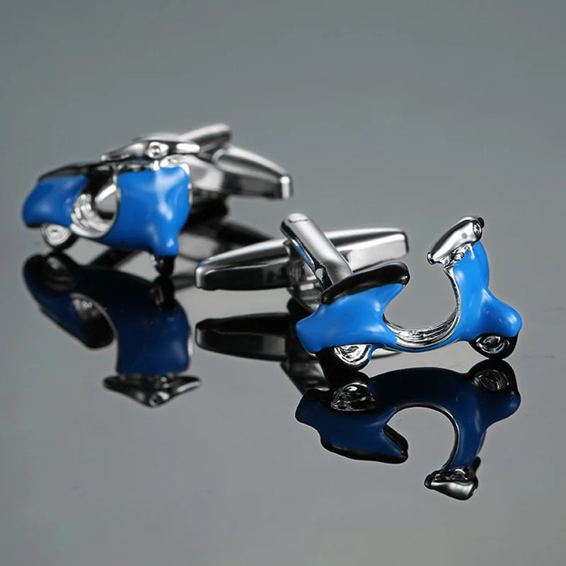 Storage Car Cufflinks for Men's Shirt