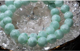 Angel Larimar Round Bracelet 6/8/10/12mm Nature Beads