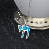 Opal Stone Necklace 925 Sterling Silver Pendant for Lover Gift