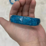 Apatite Stone Beads Bracelet - Gemstone Bangle for Women