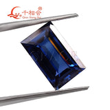 Baguette Shape Lab Created Sapphire Loose Gem Stone