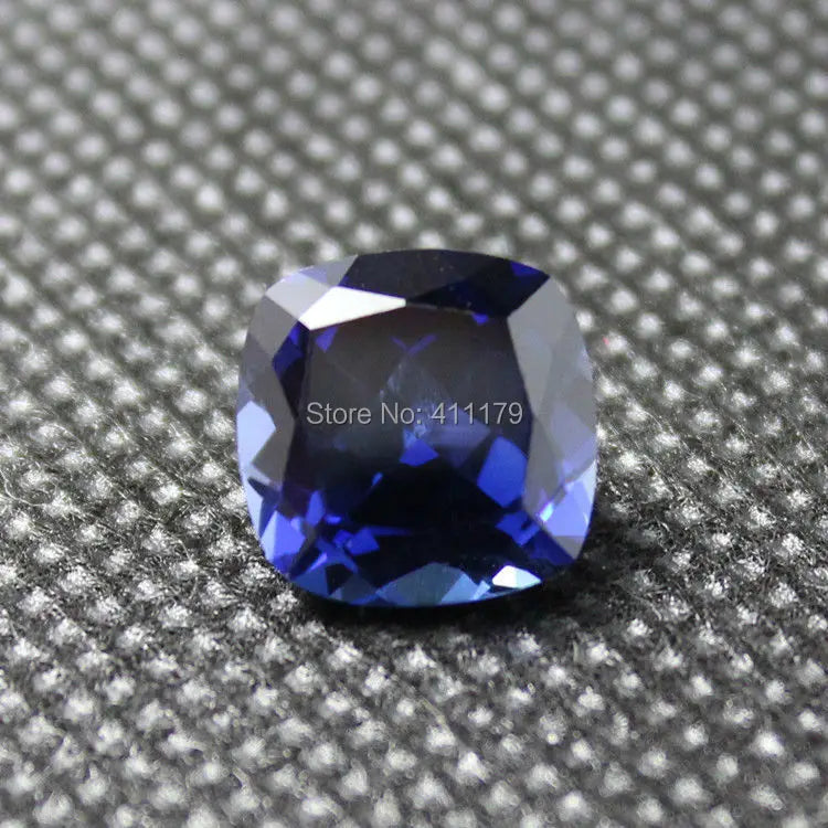 Corundum Stone Square Shape Loose Beads for DIY Jewelry Making