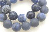 Sodalite Agate Round 14mm Bracelet 7.5inch Beads