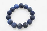 Sodalite Agate Round 14mm Bracelet 7.5inch Beads