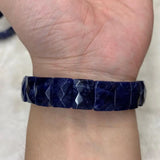 Sodalite Stone Beads Bracelet Natural Gemstone Bangle Charming Jewelry
