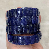 Sodalite Stone Beads Bracelet Natural Gemstone Bangle Charming Jewelry