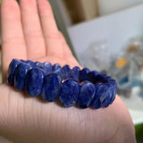 Sodalite Stone Bracelet Natural Bangle Charming Jewelry for Women