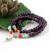 Bohemia Multilayer Ceramic Bead Bracelets Ethnic Chinese Culture Accessories