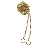 Boho Freshwater Pearl Tennis Necklace with Carabiner Clasp
