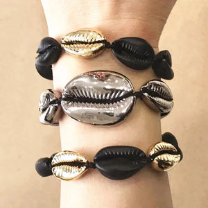 Boho Puka Cowrie Shell Bracelet for Women