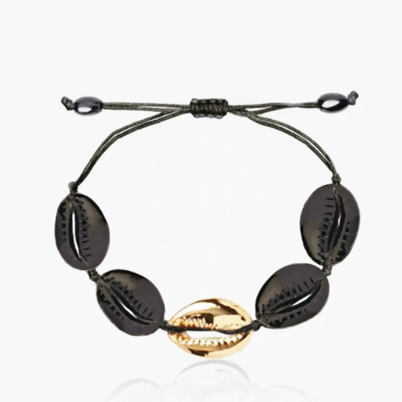 Boho Puka Cowrie Shell Bracelet for Women