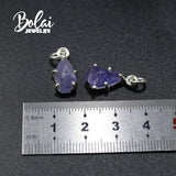Natural Tanzanite Rough Pendant 925 Sterling Silver Gem Boutique Jewelry