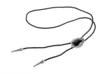 Leather Bolo Tie Men Choker Necklace Women Vintage