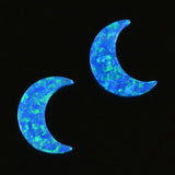 8x11mm Loose Synthetic Opal Moon Stone for Necklace