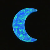 8x11mm Loose Synthetic Opal Moon Stone for Necklace