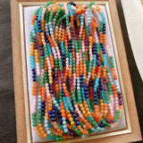 Gemstone Beads Bracelet Amethyst Lapis Lazuli Aventurine Natural Stone Jewelry